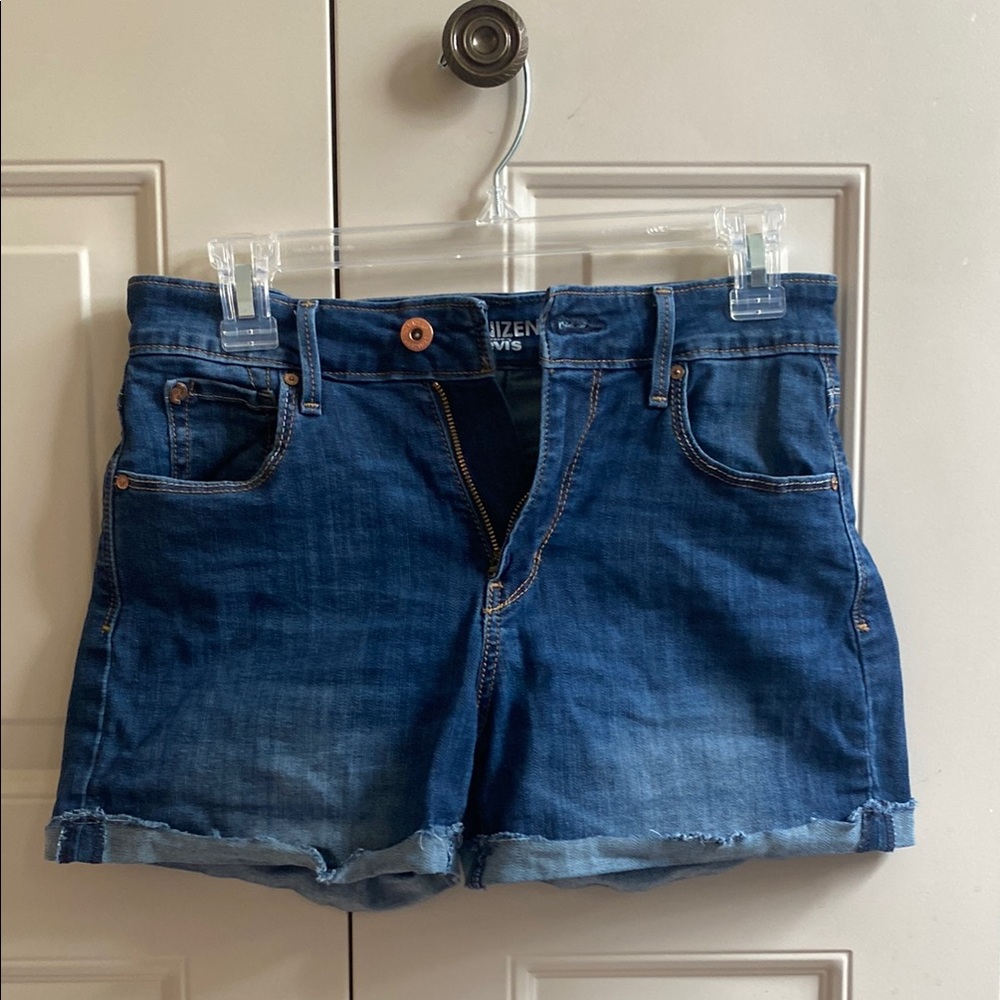 Levi's Denim Jean Shorts, High-Waisted